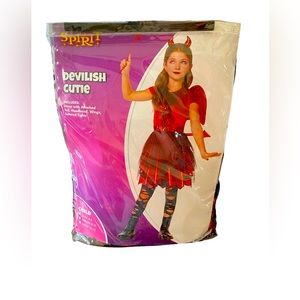 Devilish Cutie Halloween Costume Size 12-14